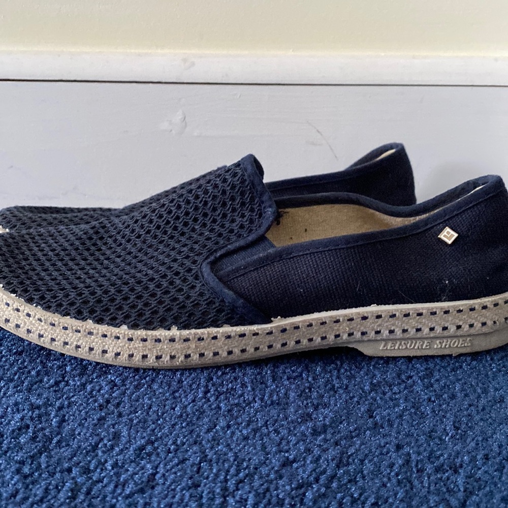 Slip On Navy Blue Sneakers